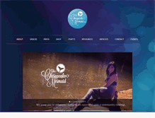 Tablet Screenshot of chesapeakemermaid.com